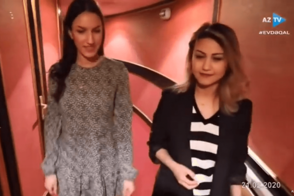 Minna Ristic Mina Ristić za AzTV - Mina Ristić